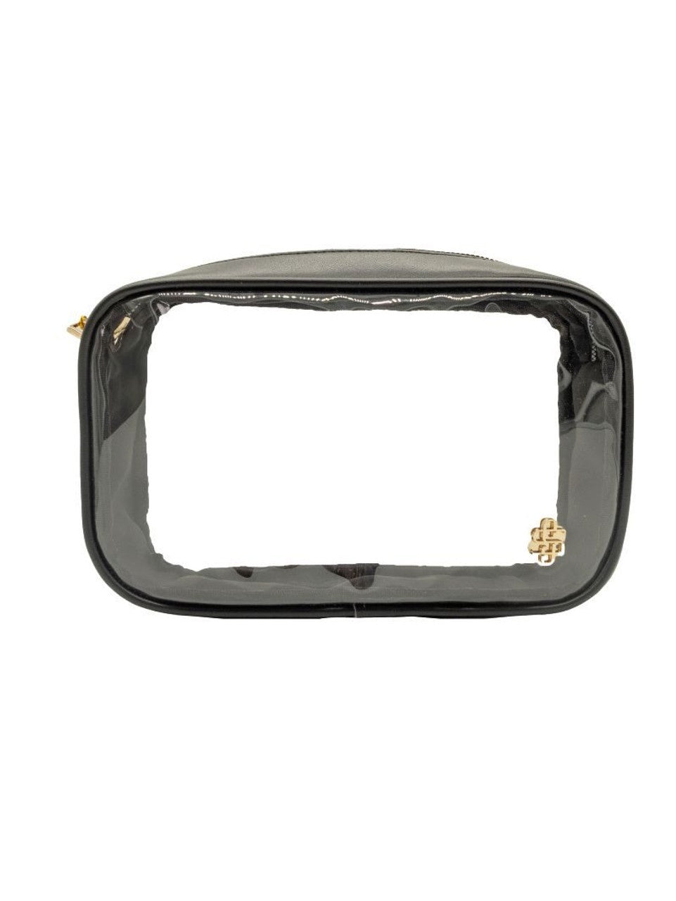 SS Stadium Crossbody Clear Bag - Black