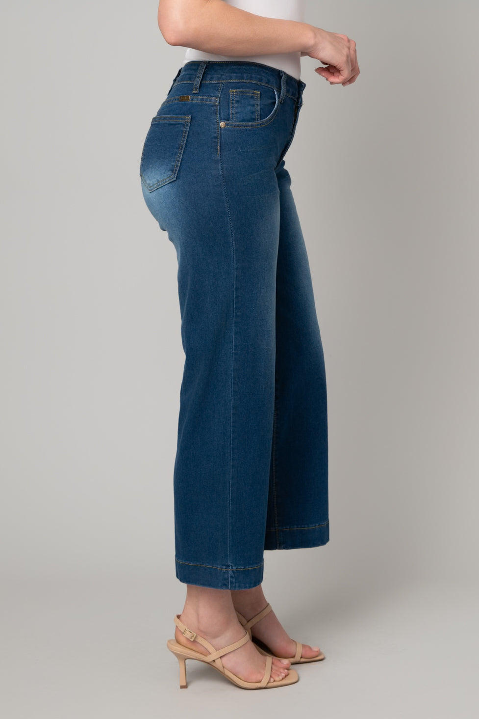MR Stretch Denim Wide Leg Pine Apparel