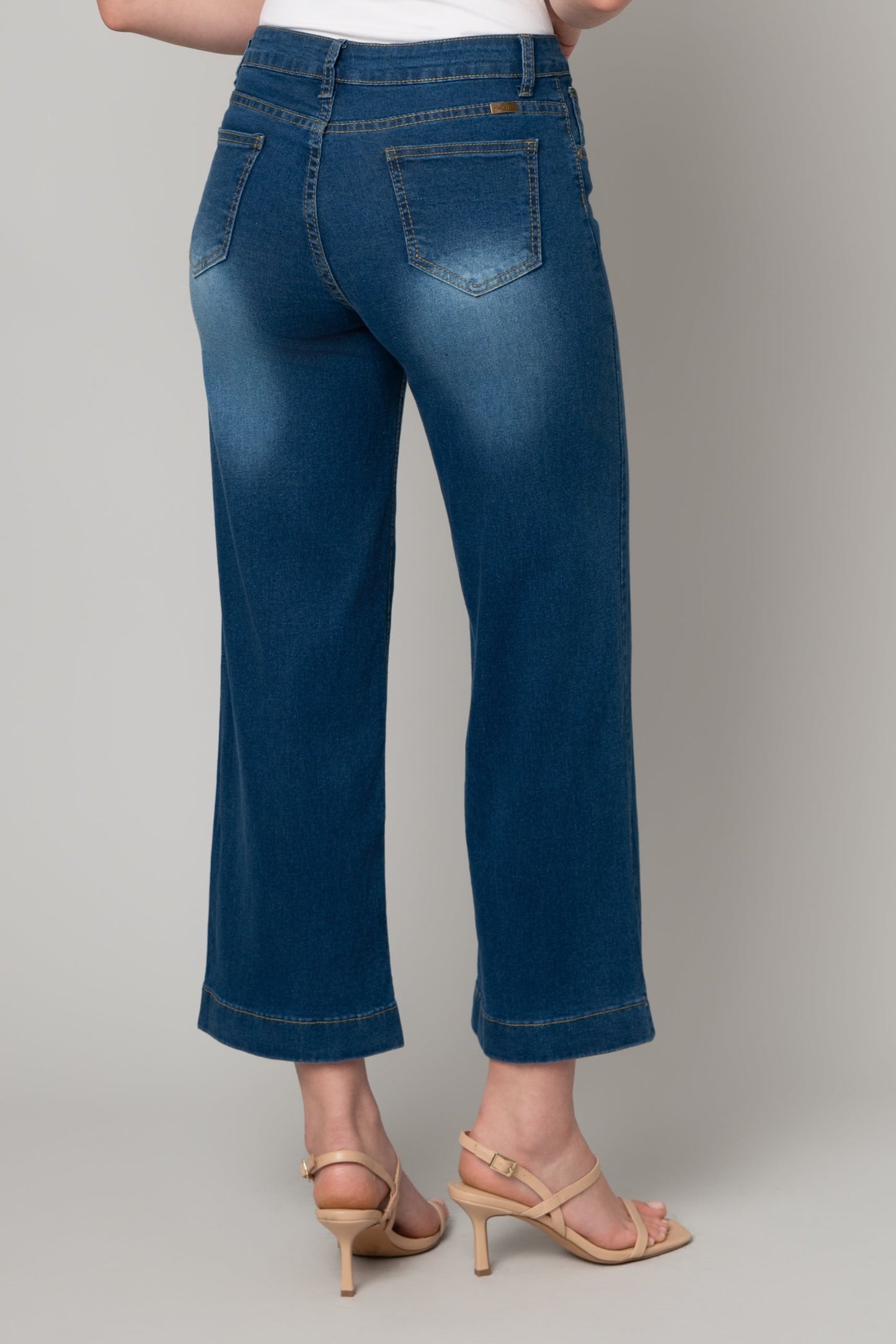 MR Stretch Denim Wide Leg Pine Apparel