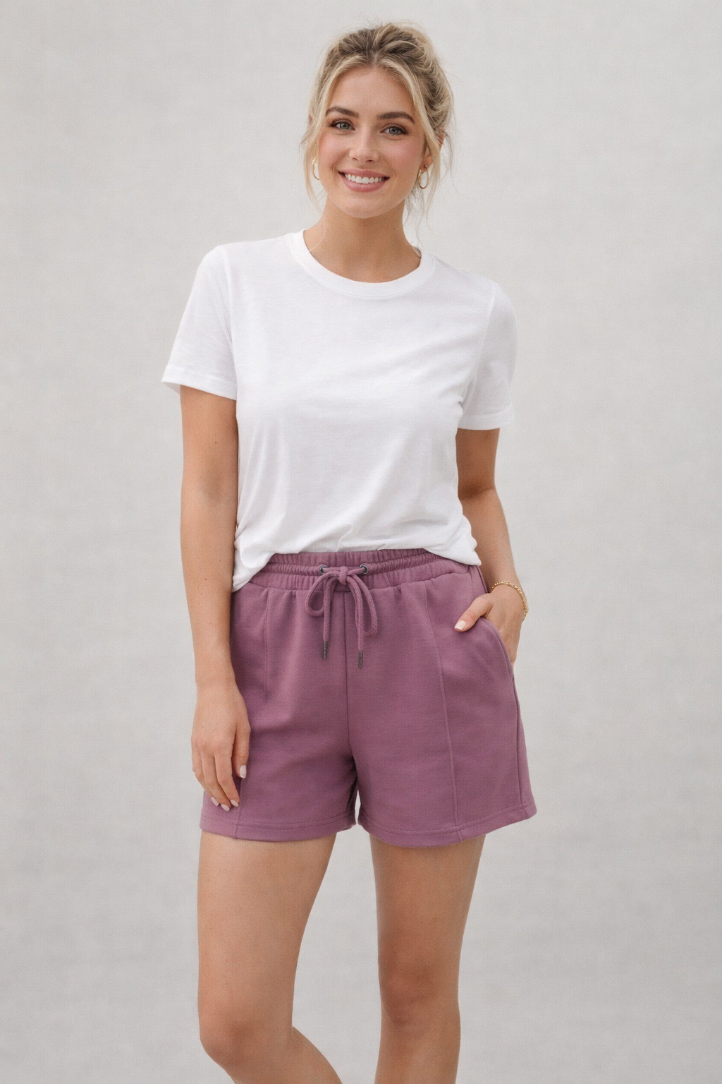 Silky Soft Pintuck Shorts