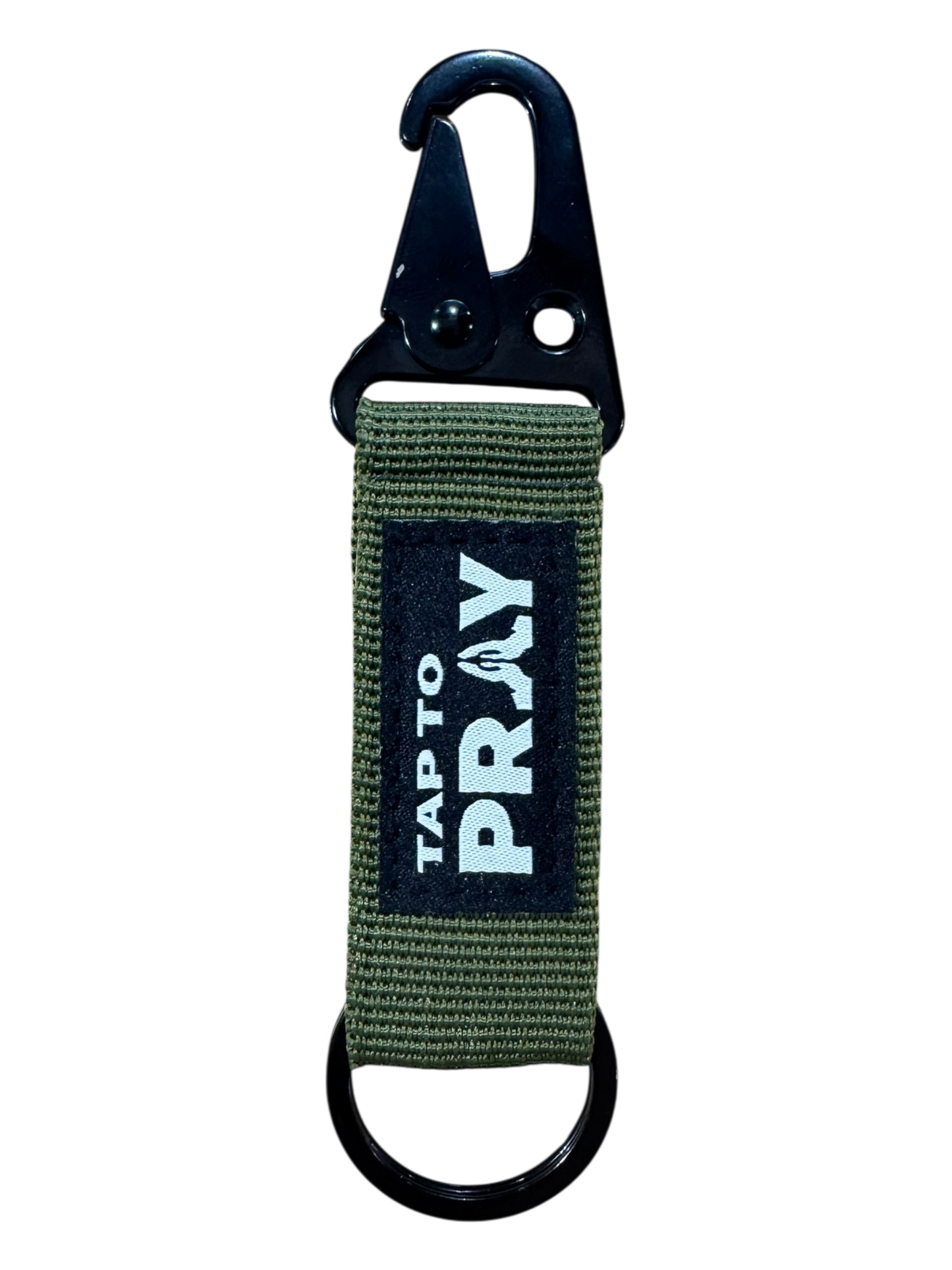 Tactical Carabiner Keychain - Green