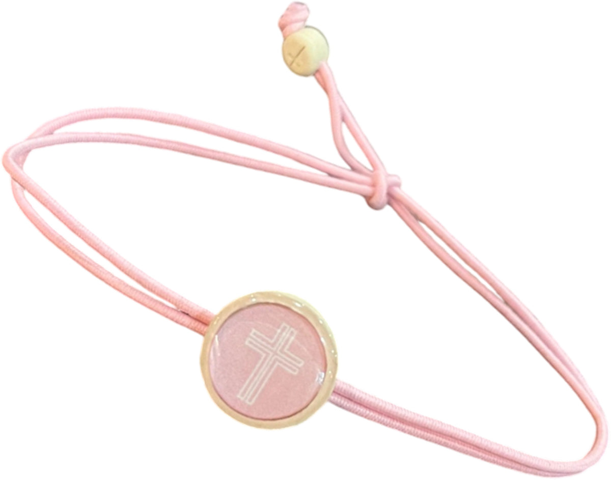 Survivor Series Bungee Bracelet - Lotus + Cross