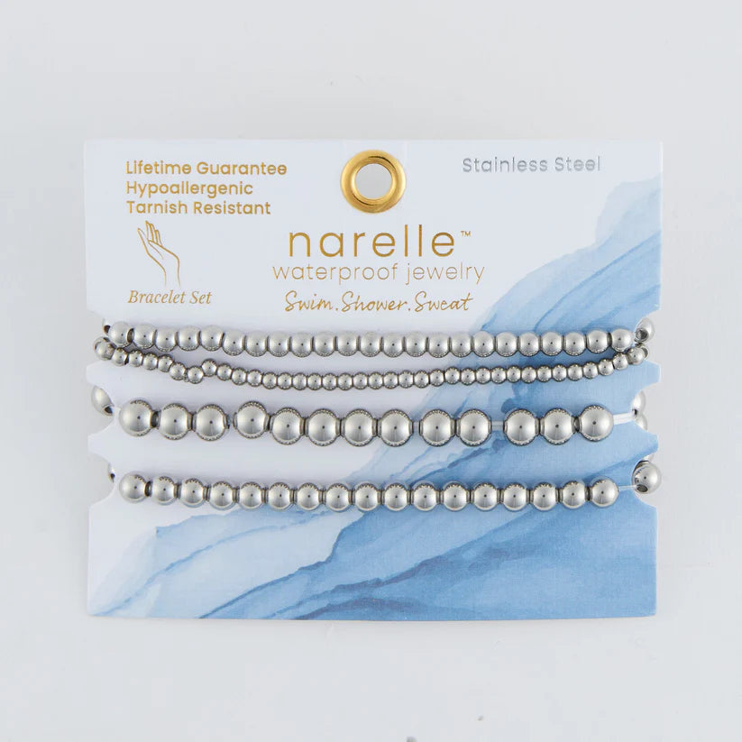 Narelle Waterproof Stretch Ball Bracelet Set
