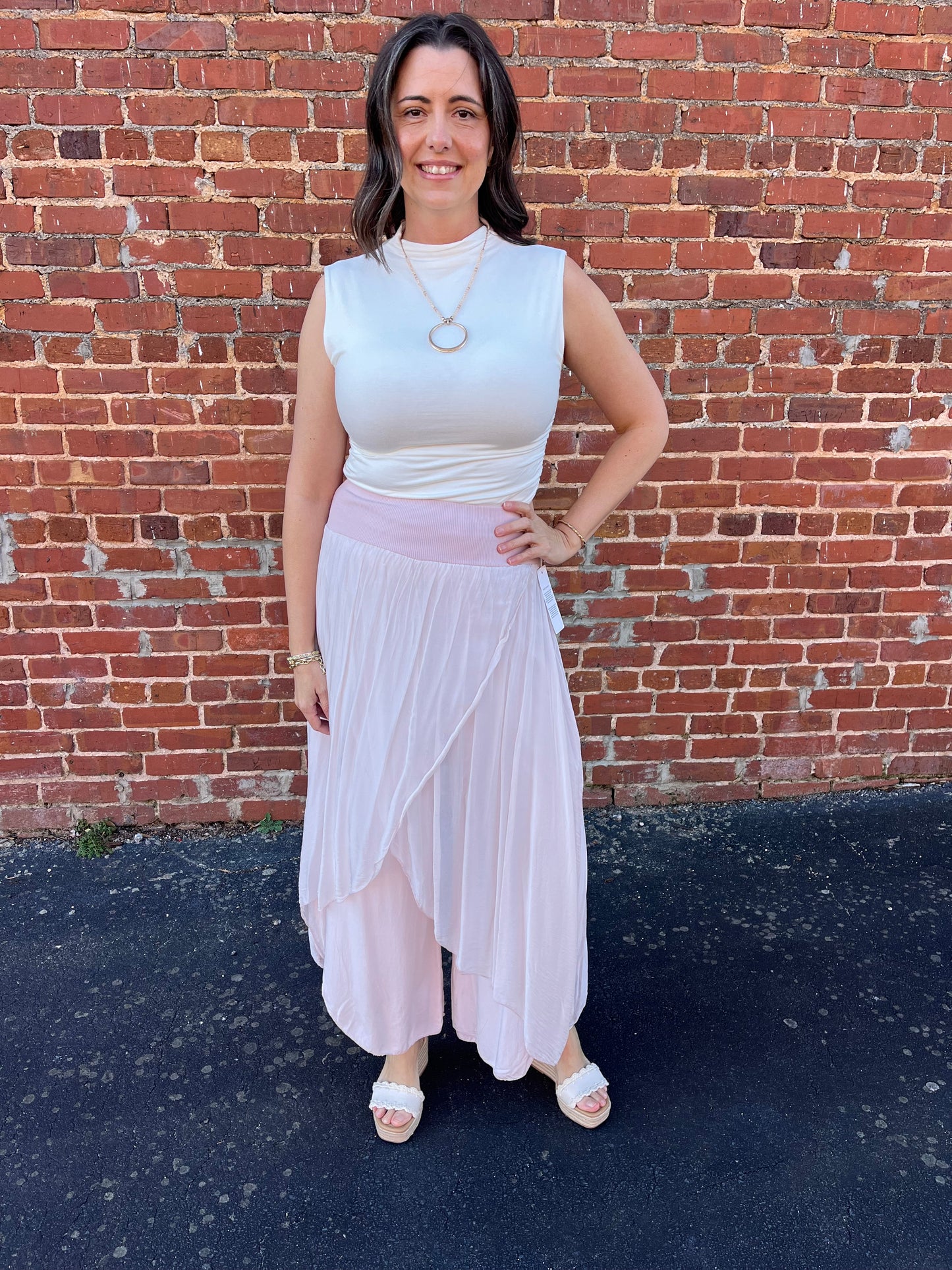 Italian Silk Butterfly Pant