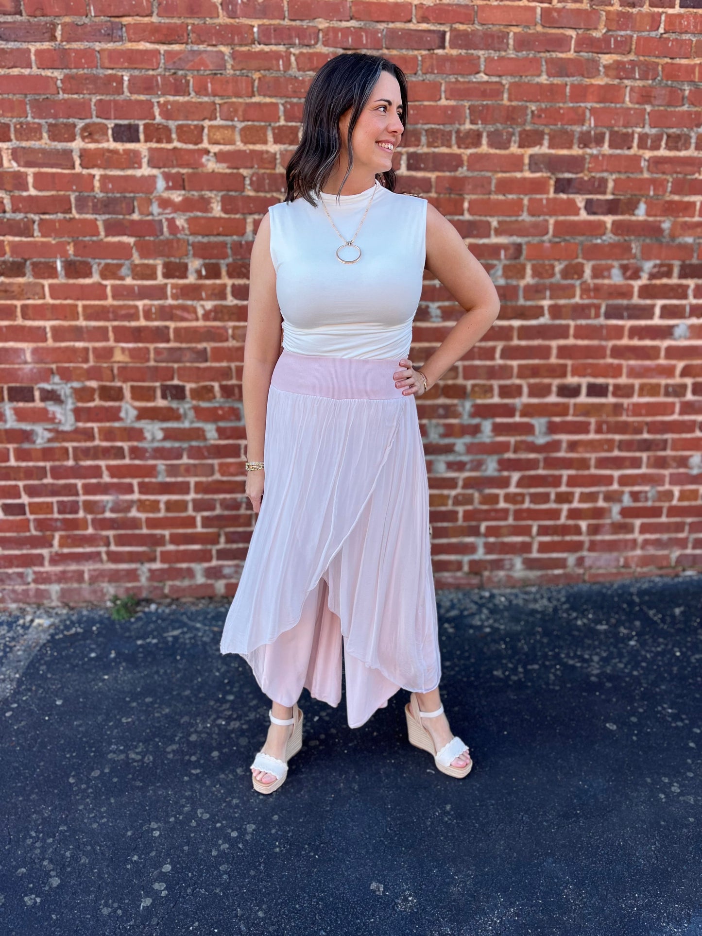 Italian Silk Butterfly Pant