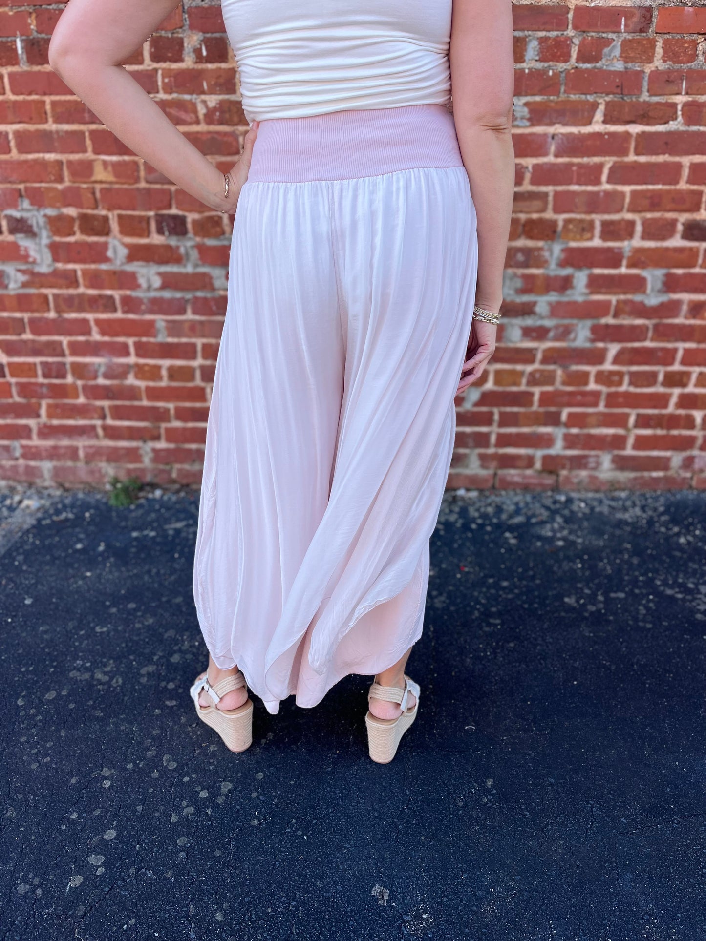 Italian Silk Butterfly Pant