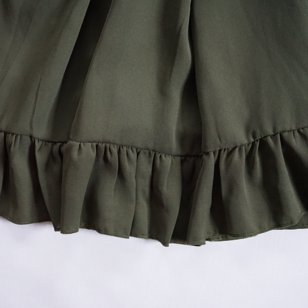 Dark Green Chiffon Dress - Child: 12-18M