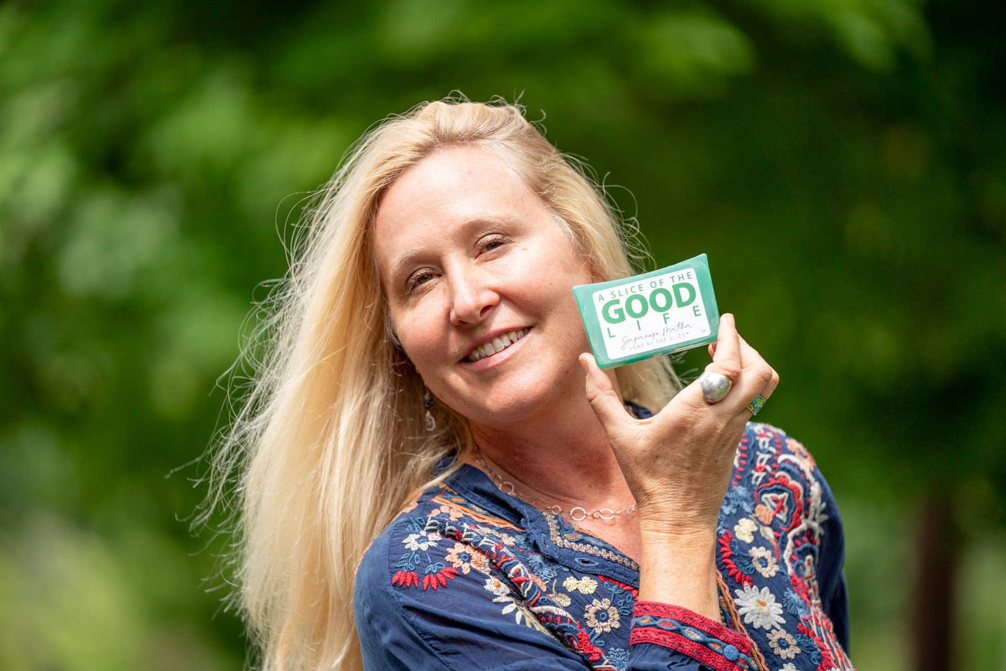 JAPANESE MATCHA SOAP SLICE 5 oz. The Appalachian Goat