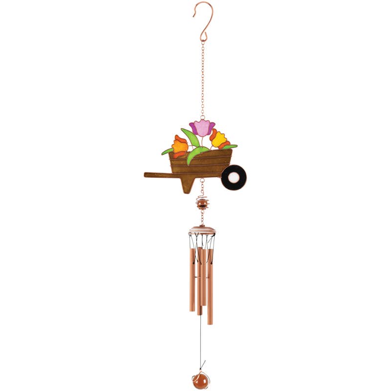 Wireworks "Wheelbarrow" Chime Gift & Garden by Carson