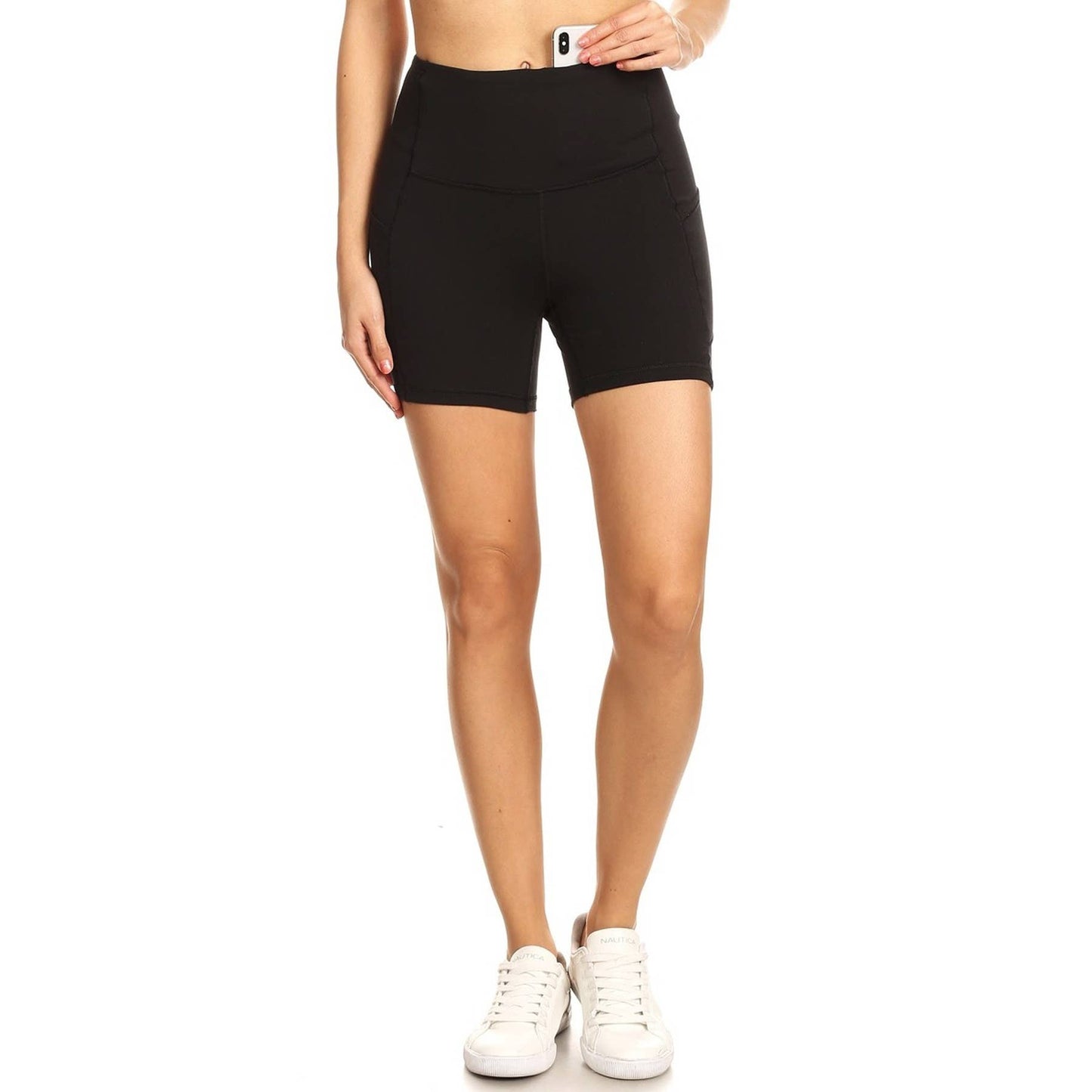 Premium Activewear Shorts (5" Inseam): Black