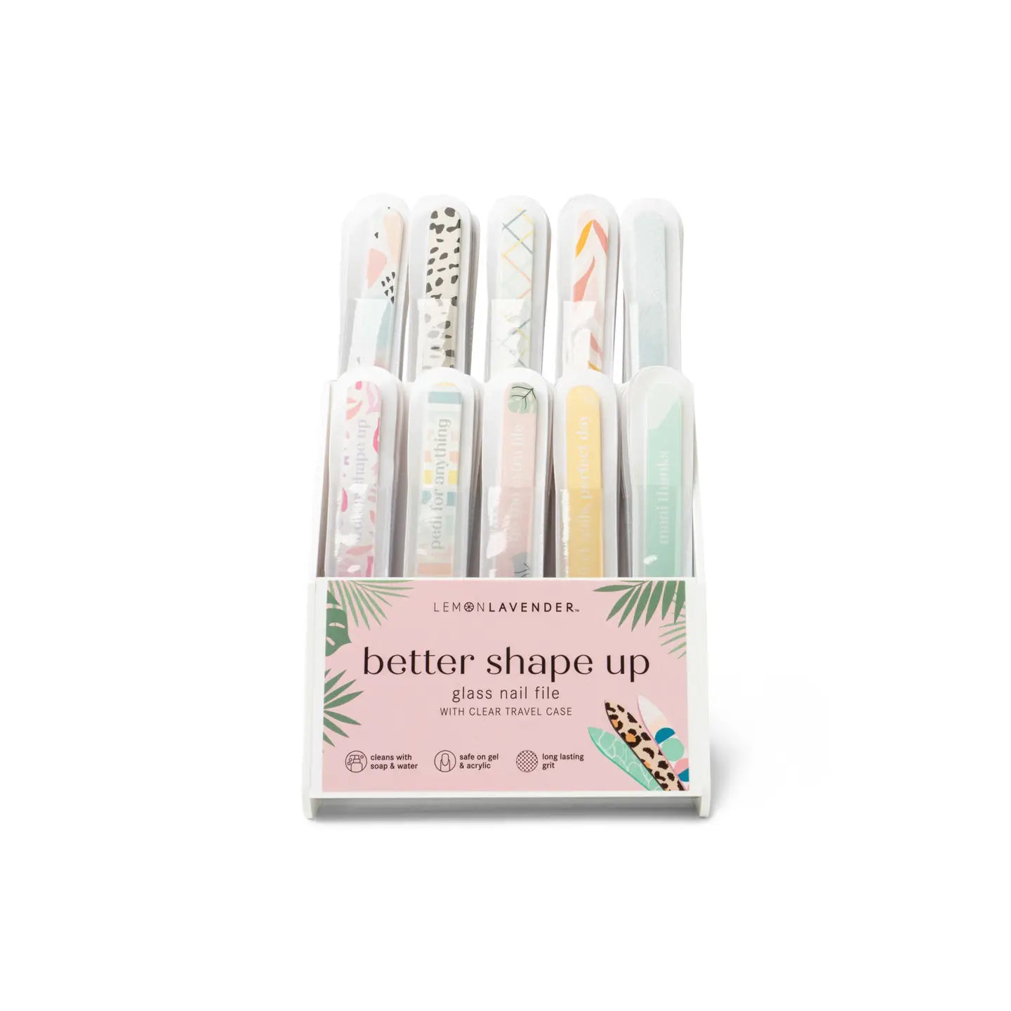 Glass Nail File- Assorted