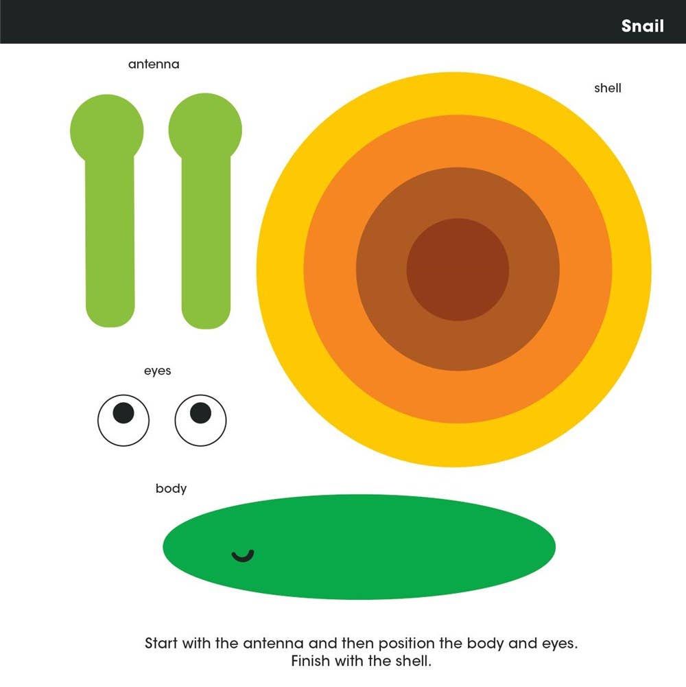 First Sticker Art: Creepy Crawlies (Create 20 Cute Insects) Sourcebooks