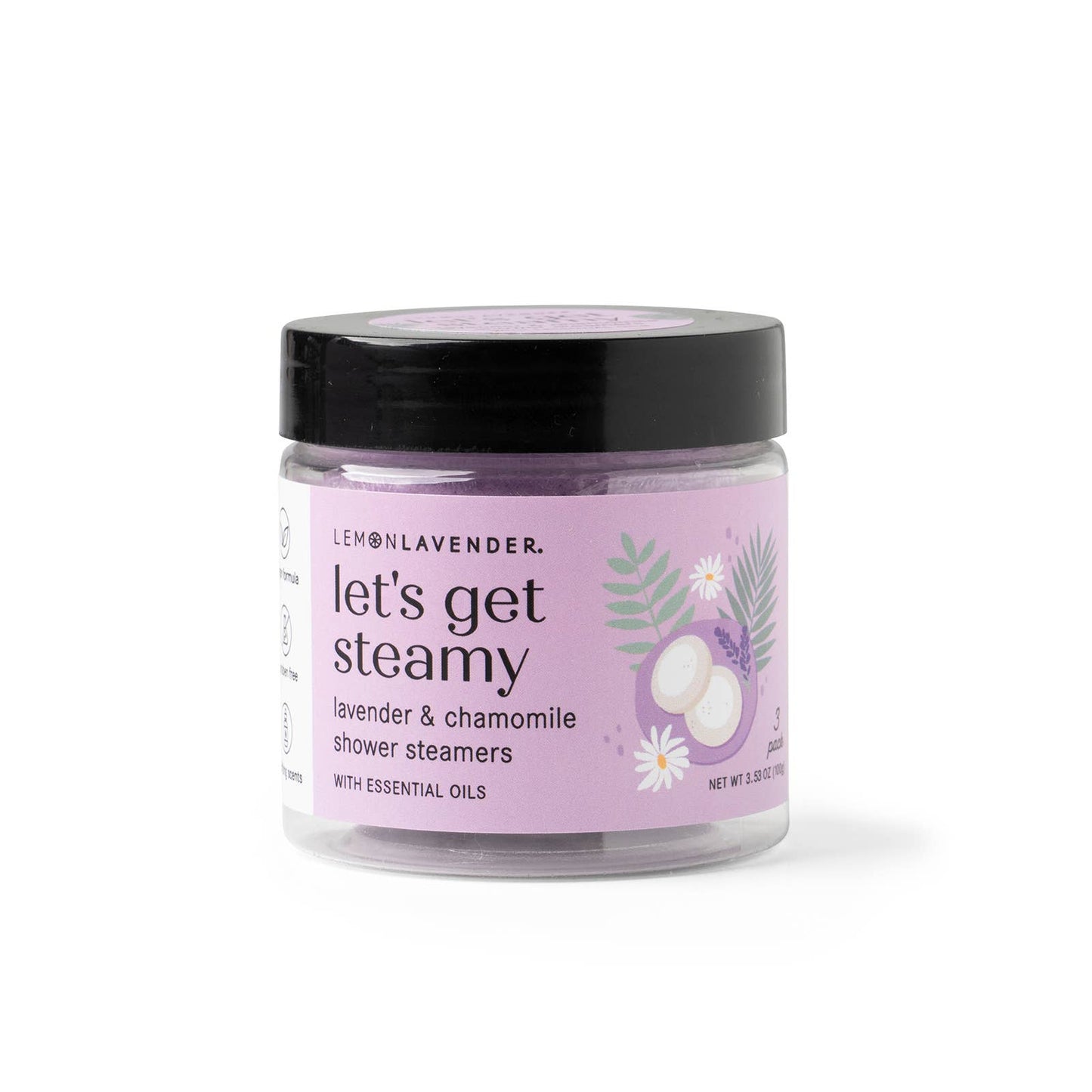 Lemon Lavender Shower Bombs 3 pack DM Merchandising