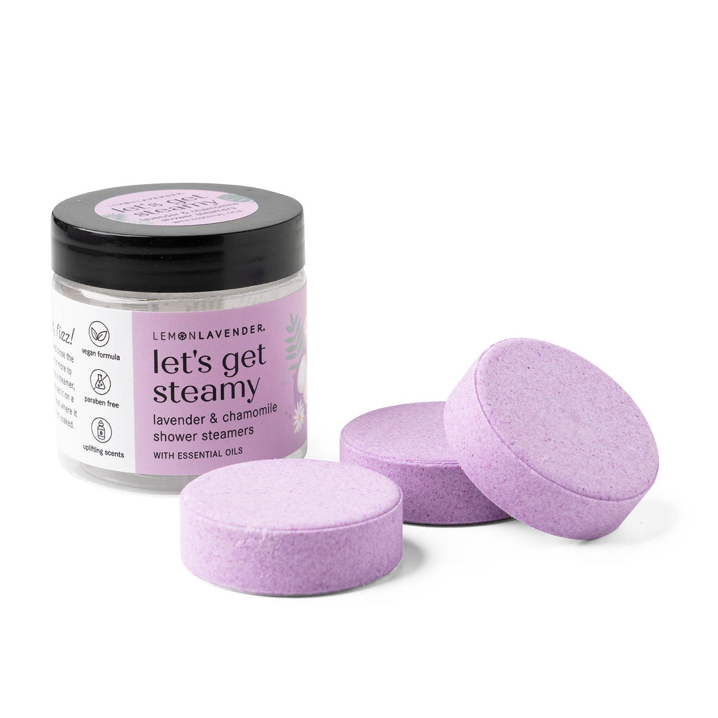 Lemon Lavender Shower Bombs 3 pack DM Merchandising