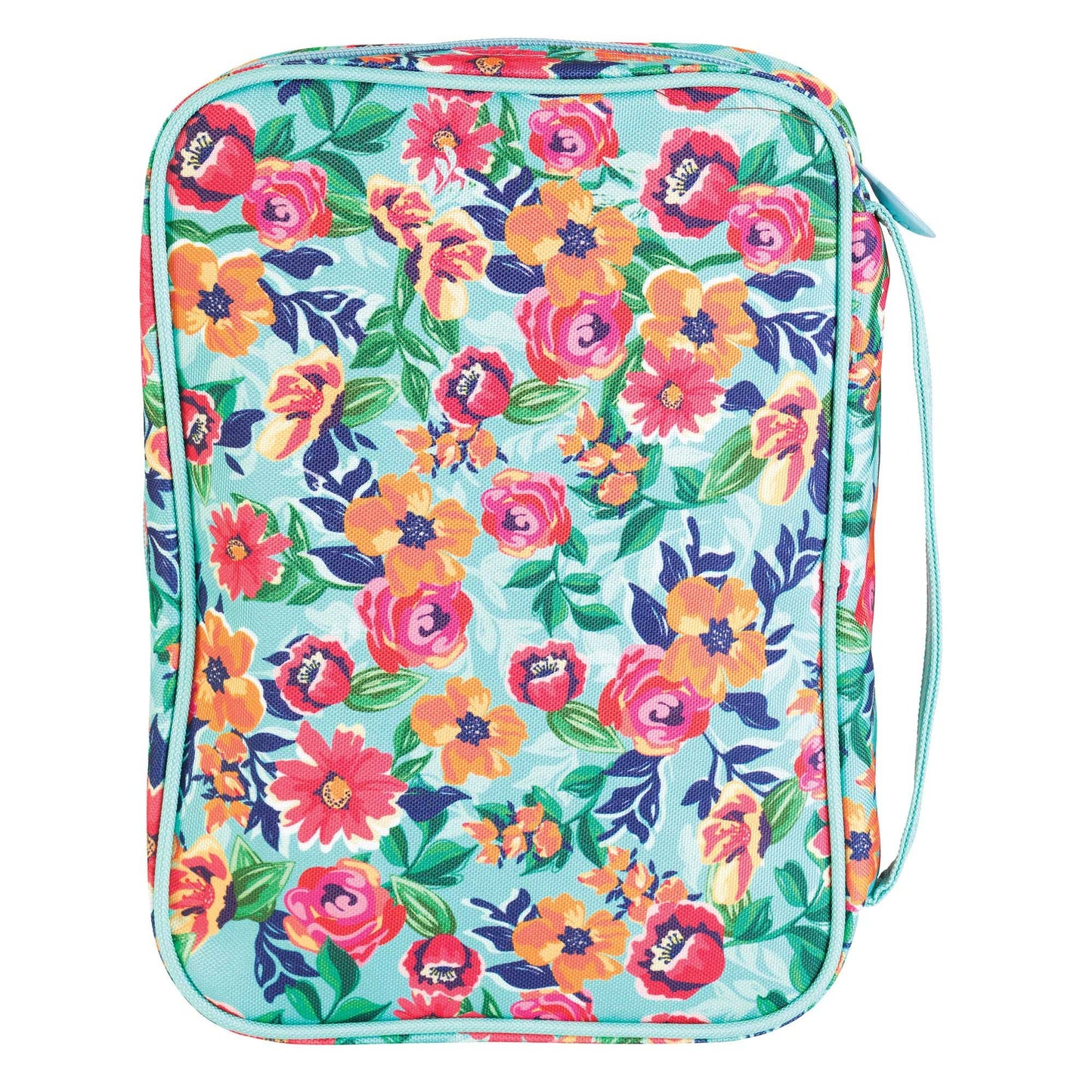 Bible Cover Floral I Can Do All Large