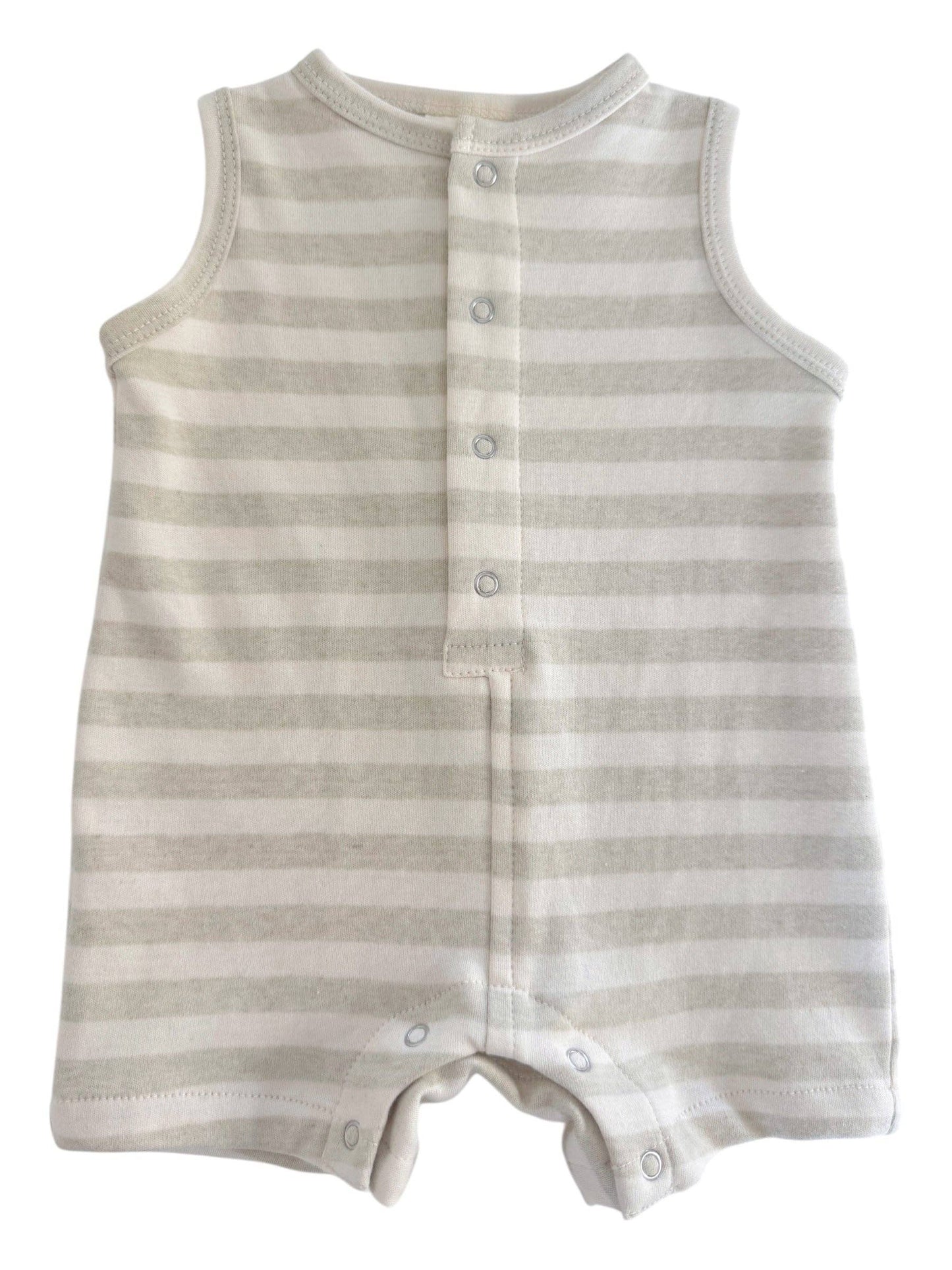 Sage Stripe / Organic Shortie