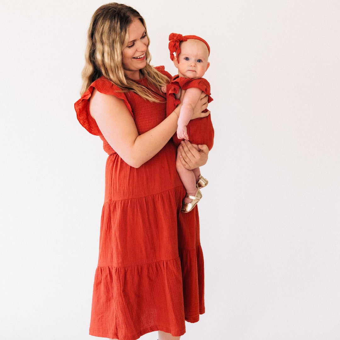 Copper Onesie- Infant: 3-6 months
