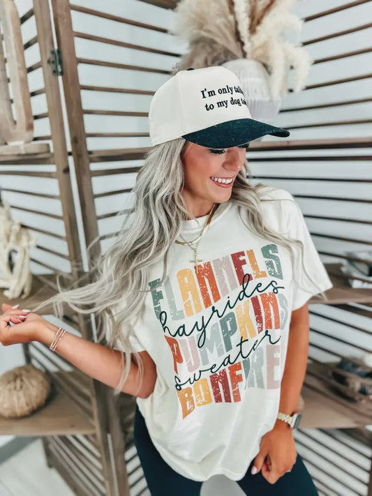 Comfort Colors “Hayride Pumpkins” Ivory Graphic Tee