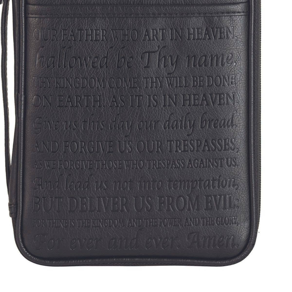 The Lord's Prayer Vinyl Bible Cover Large
