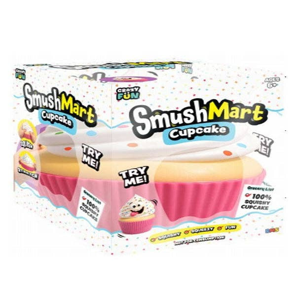 RMS® SmushMart™ Giant Vanilla Cupcake Squishy 1pc