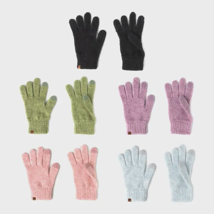 Britt's Knits Powder Knit Ultra Soft Gloves