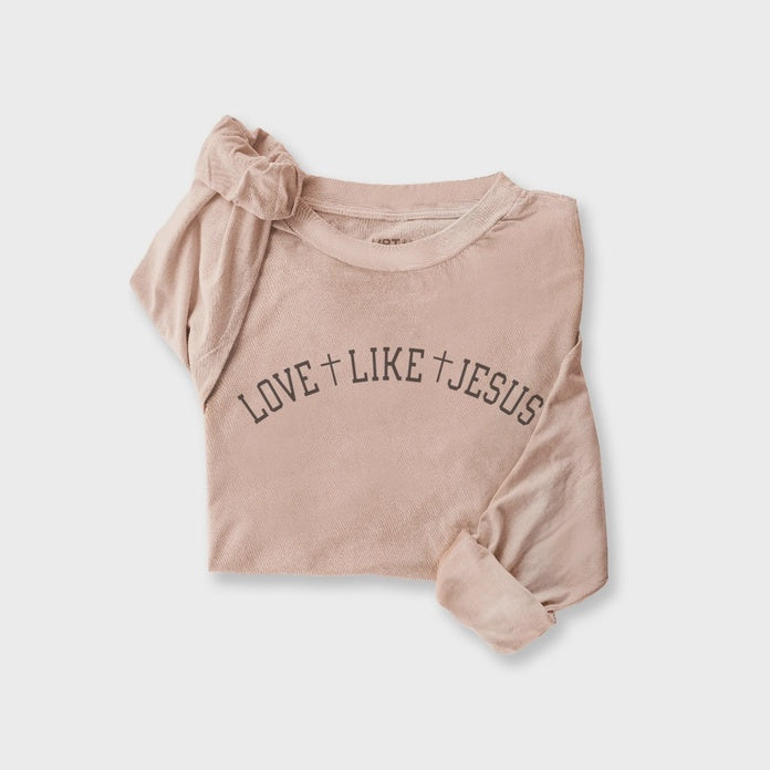 Love like Jesus Graphic Tee HRTandLUV
