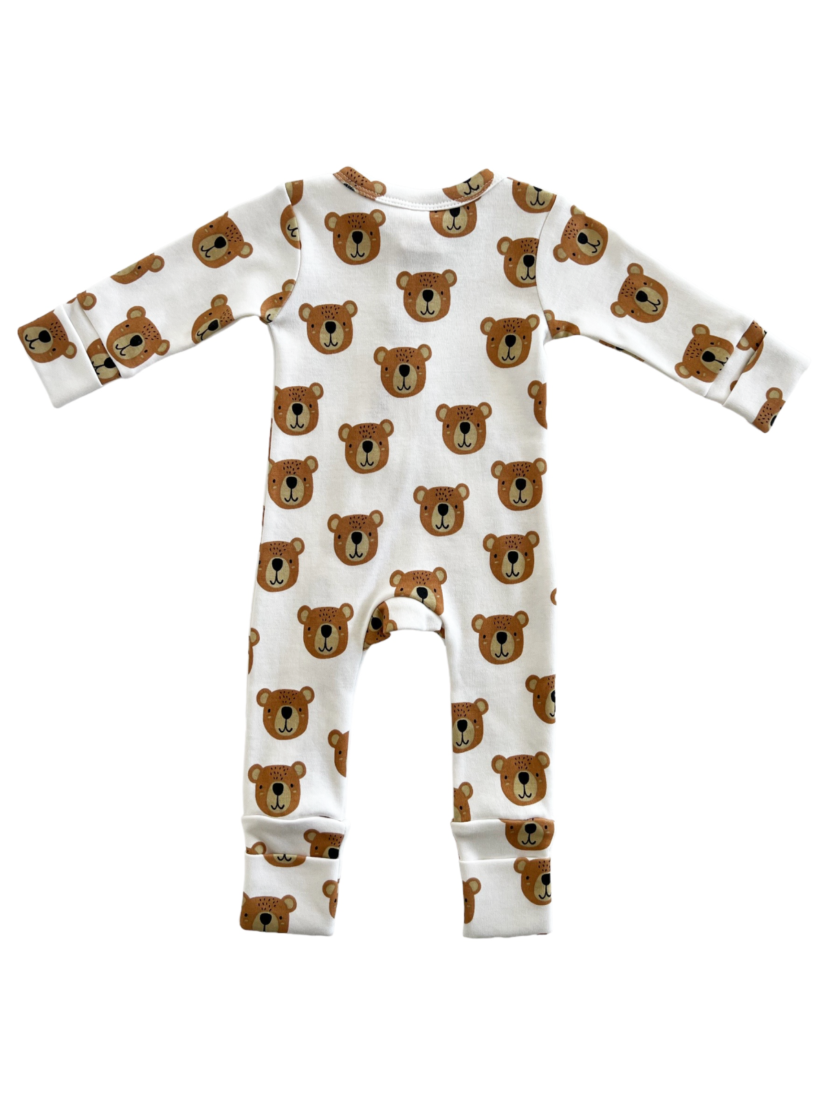 Baby Bear / Organic 2-Way Zip Romper (Baby - Kids): 0-3M SIIX Collection