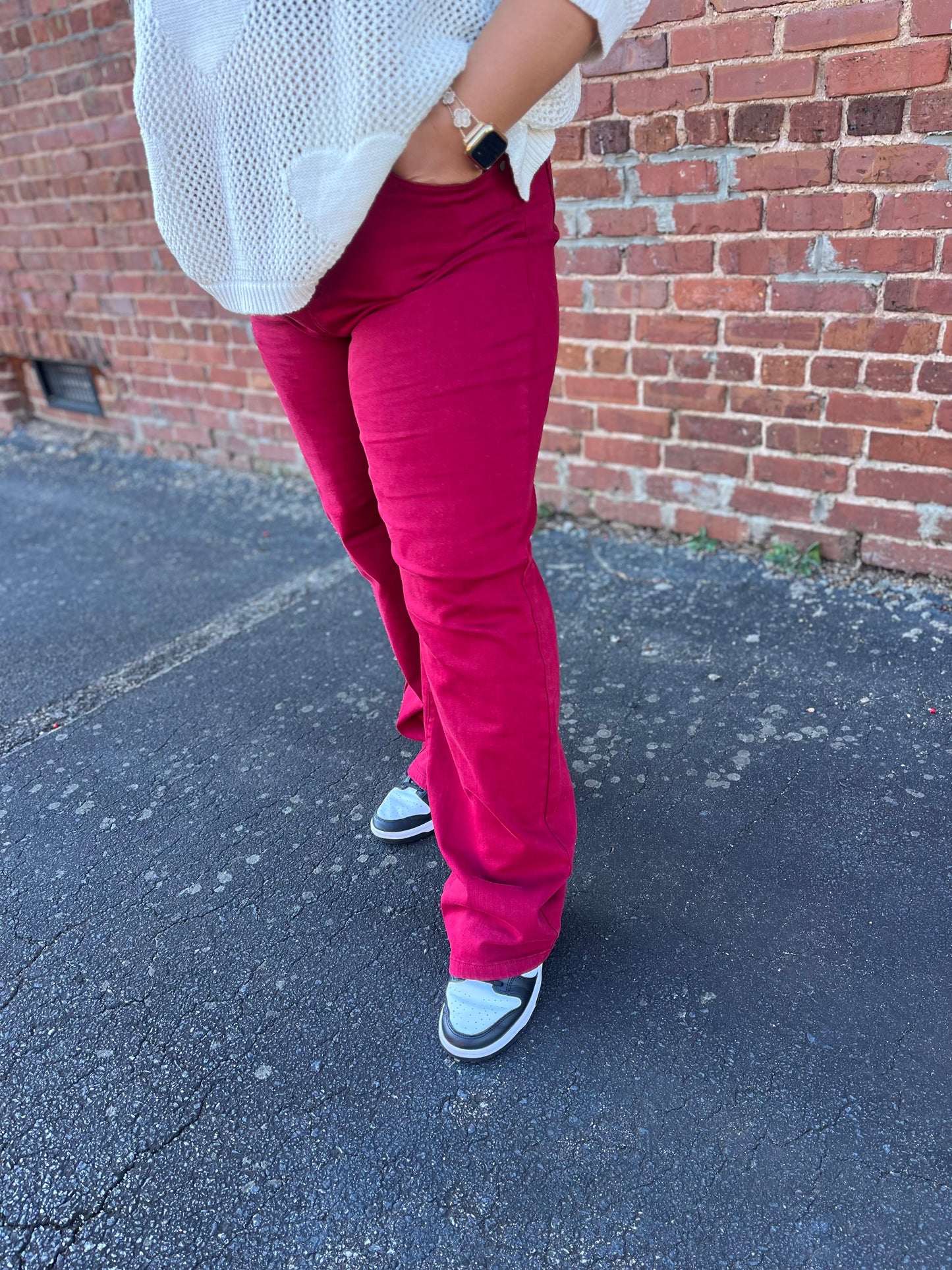 PLUS HW Heart Shaped Back Pockets 90's Straight