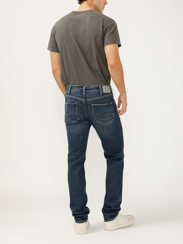 Men's Silver Jeans - Konrad Slim Denim