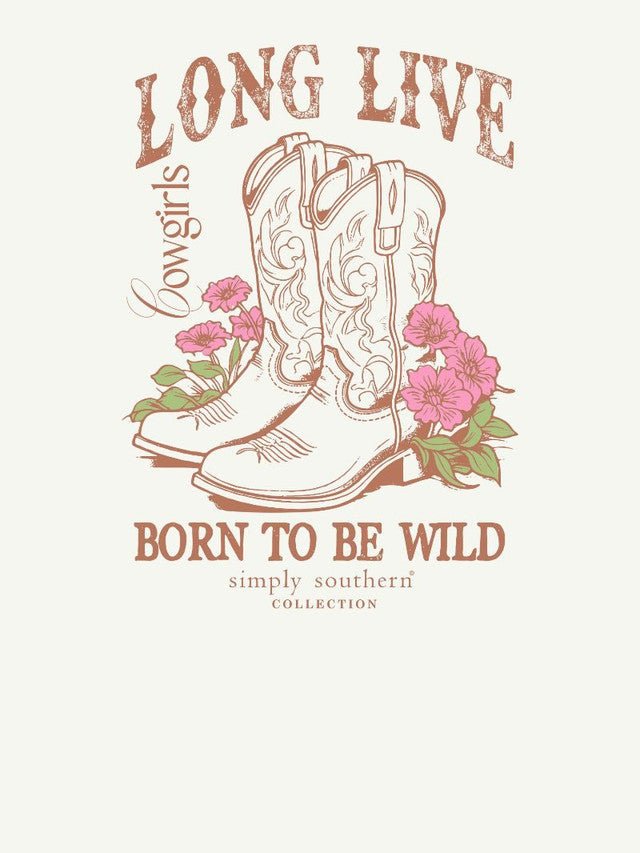 SS Long Live Cowgirls Tee