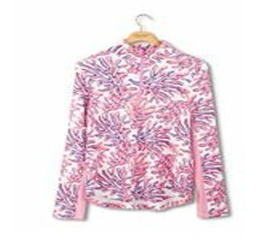 UPF Coral Pullover Quarter Zip