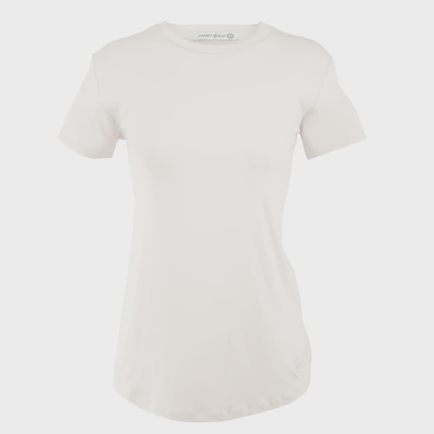 Luxe Crew Neck Tee – Amanda Blu | Soft, Stylish & Flattering