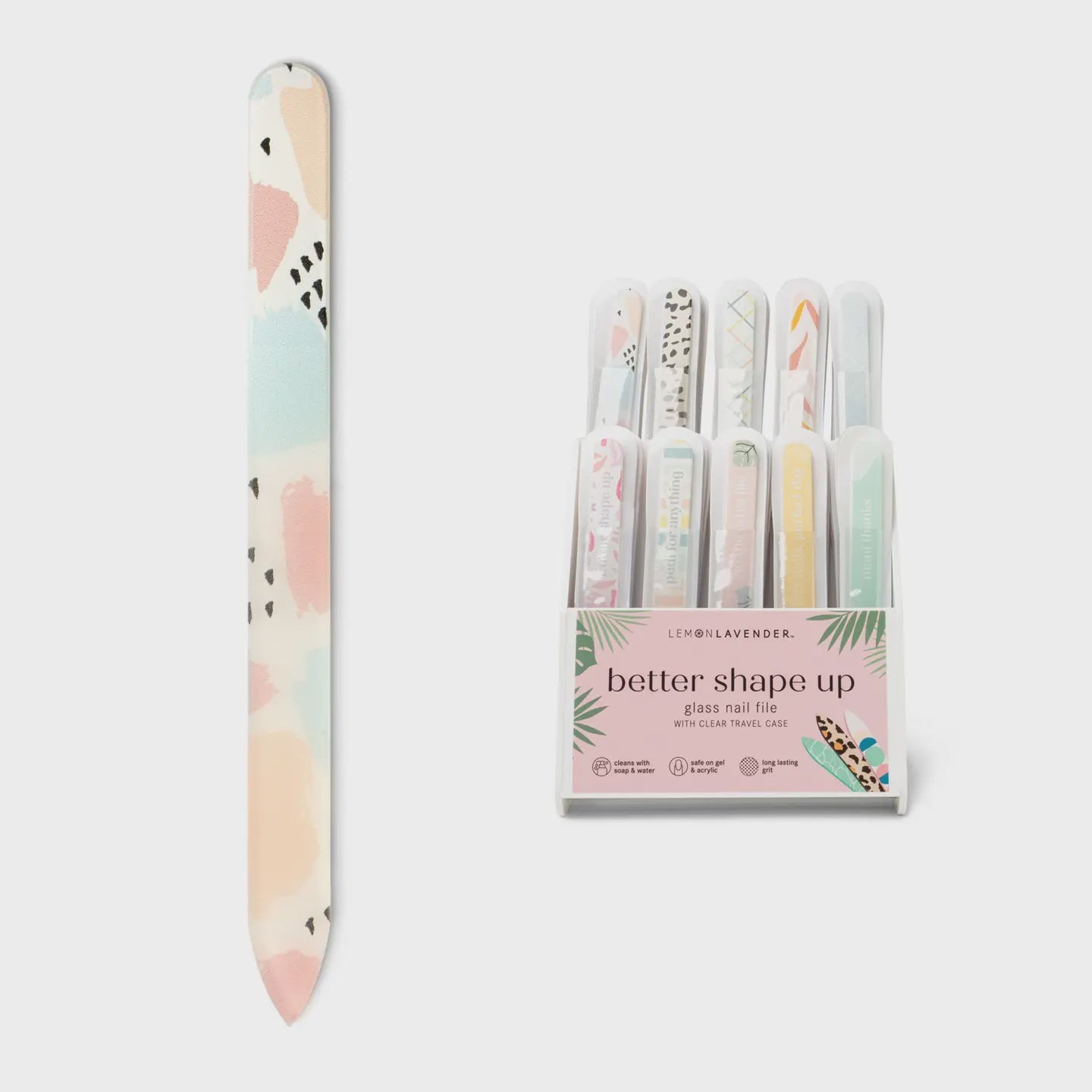 Glass Nail File- Assorted