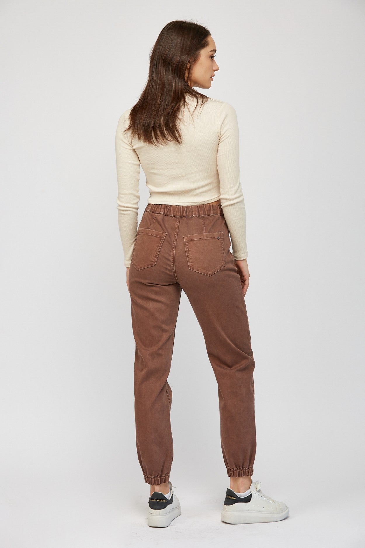 Mica Denim Cocoa Crisp HR Jogger +PLUS