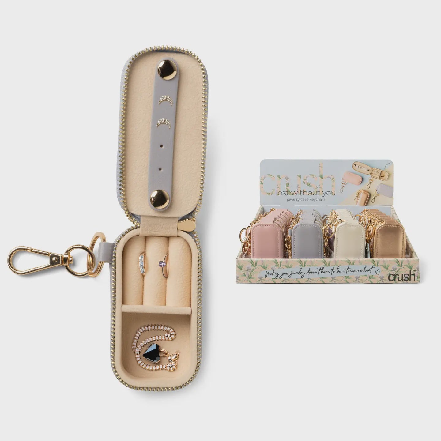 Crush Lost Without You Jewelry Keychain – www.shoppesonmainconover.com