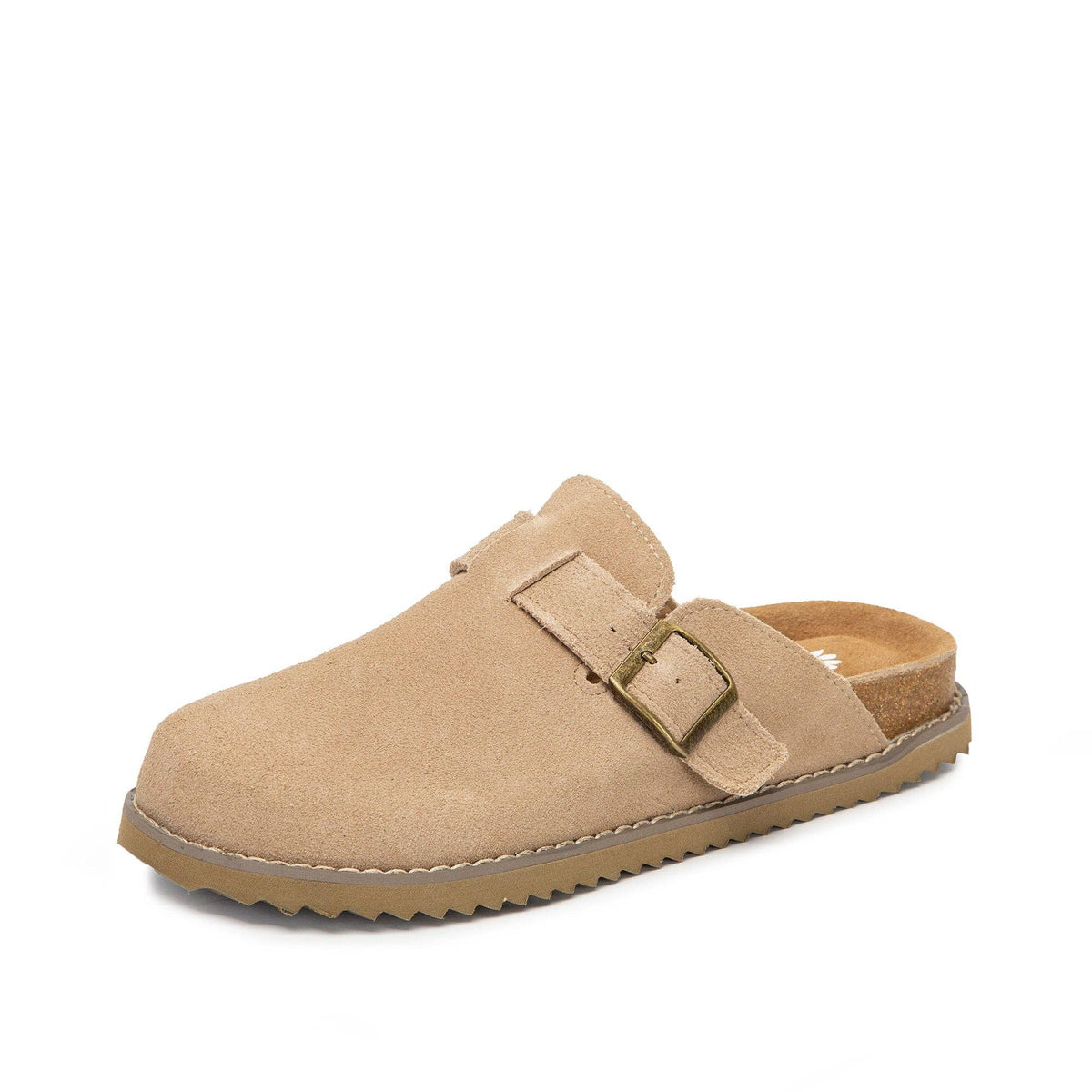 Yellow Box Taupe Maible Slip On Clog