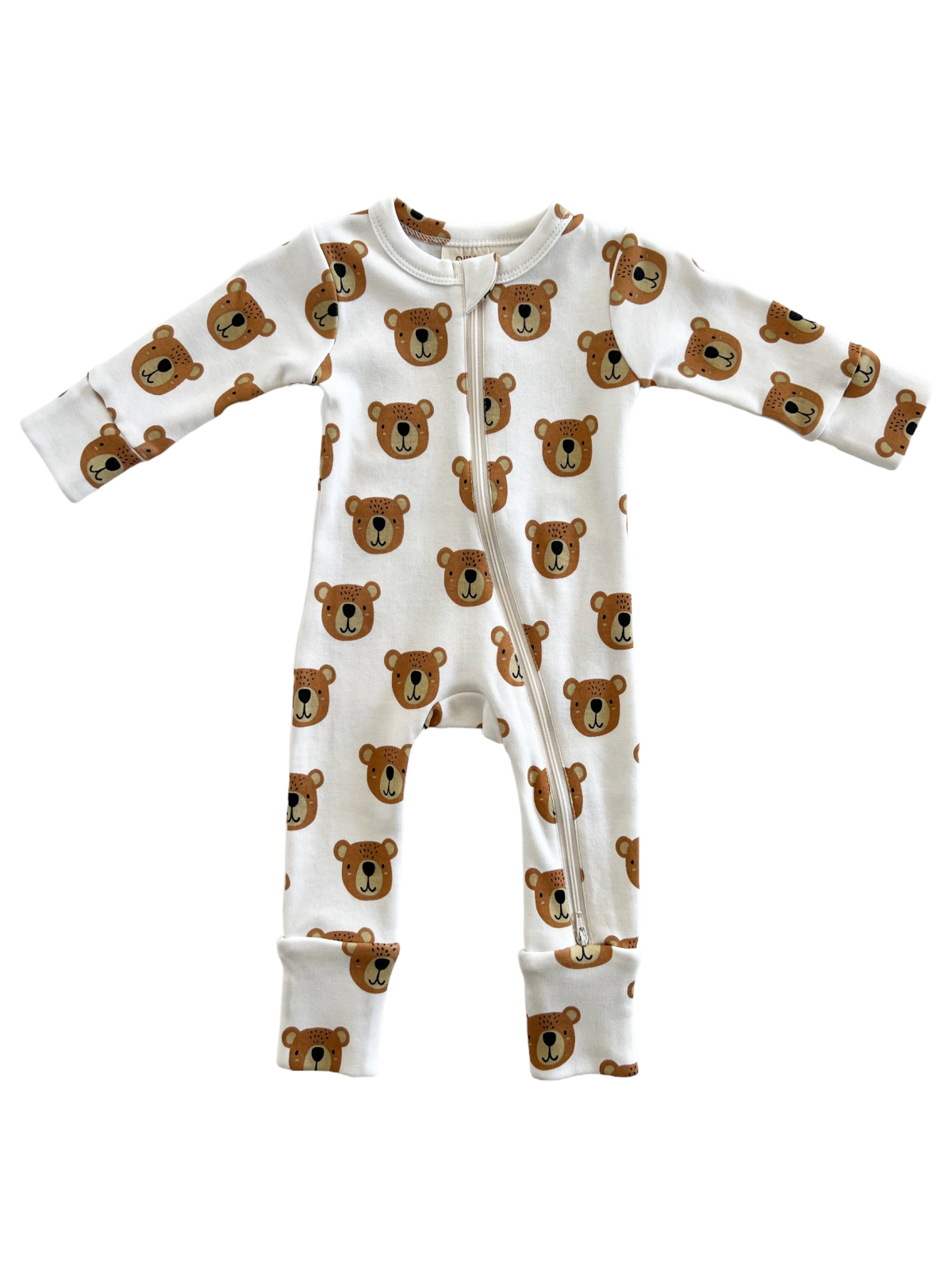 Baby Bear / Organic 2-Way Zip Romper (Baby - Kids): 0-3M SIIX Collection