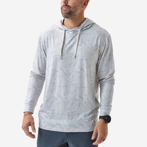 Burlebo Ivory Camo Performance Hoodie
