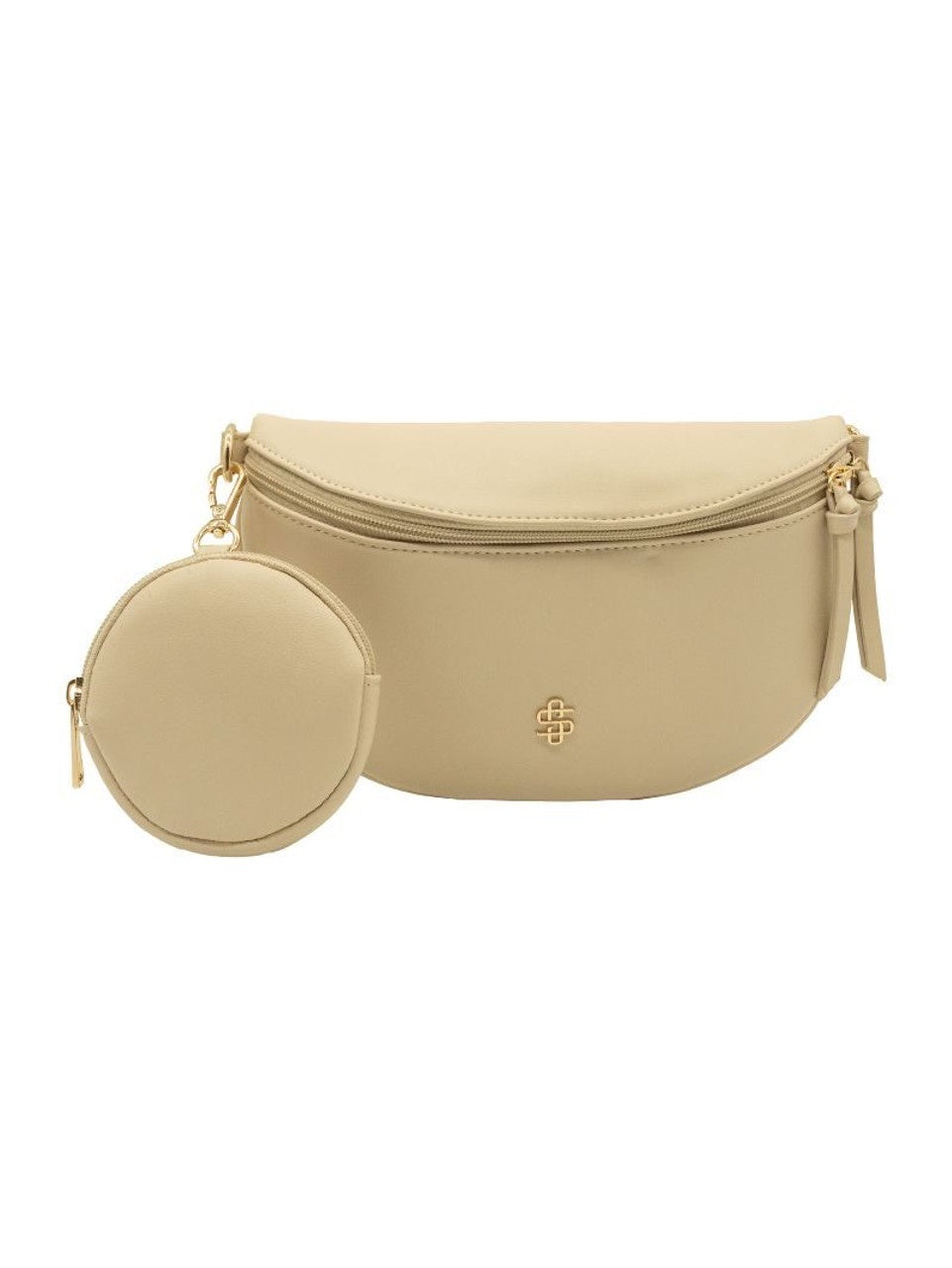 SS Crossbody with Coin Purse - Ivory