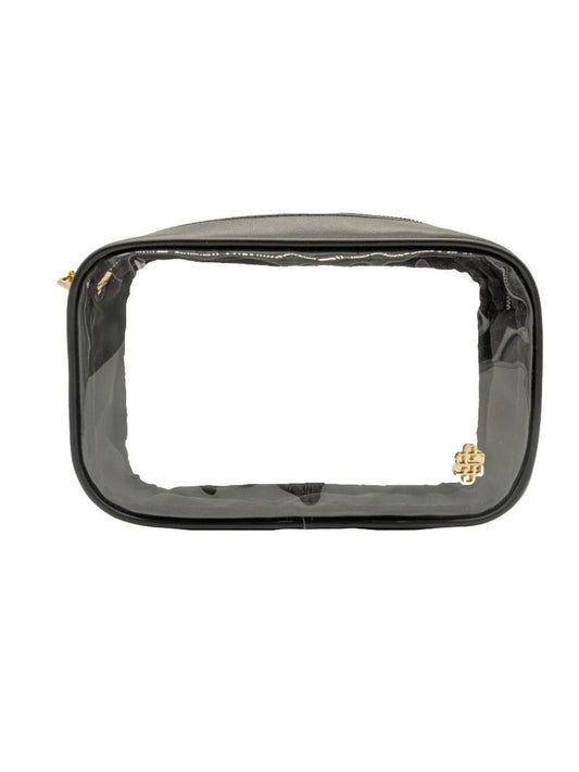 SS Stadium Crossbody Clear Bag - Black