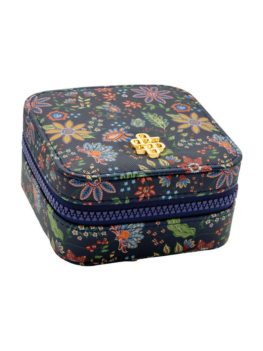Simply Southern Jewelry Box – Navy Multi-Color Floral