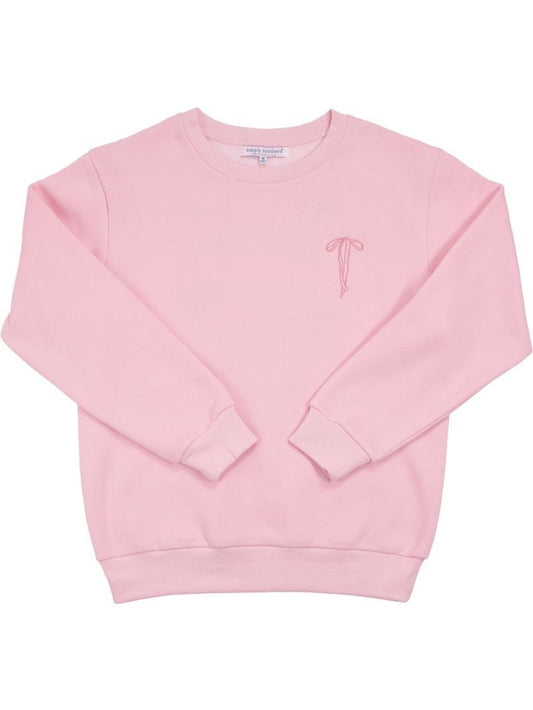 Simply Southern Adult Dilara Crew – Faith Over Fear (Pink)