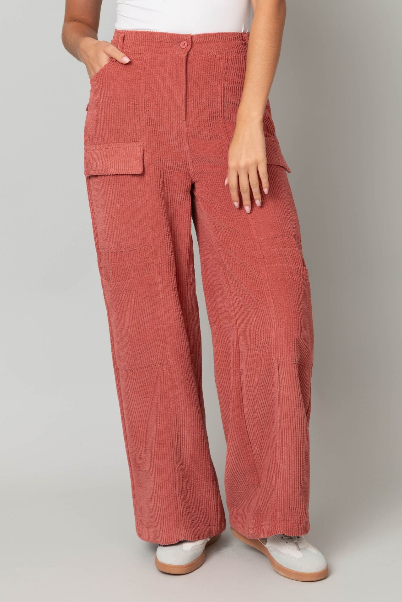 Corduroy Wide Leg Pant $20 DOORBUSTER