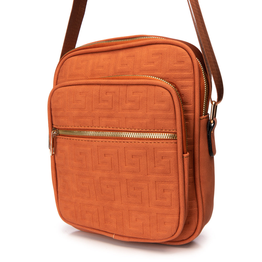 The Julia Pebble Vegan Leather Crossbody Bag