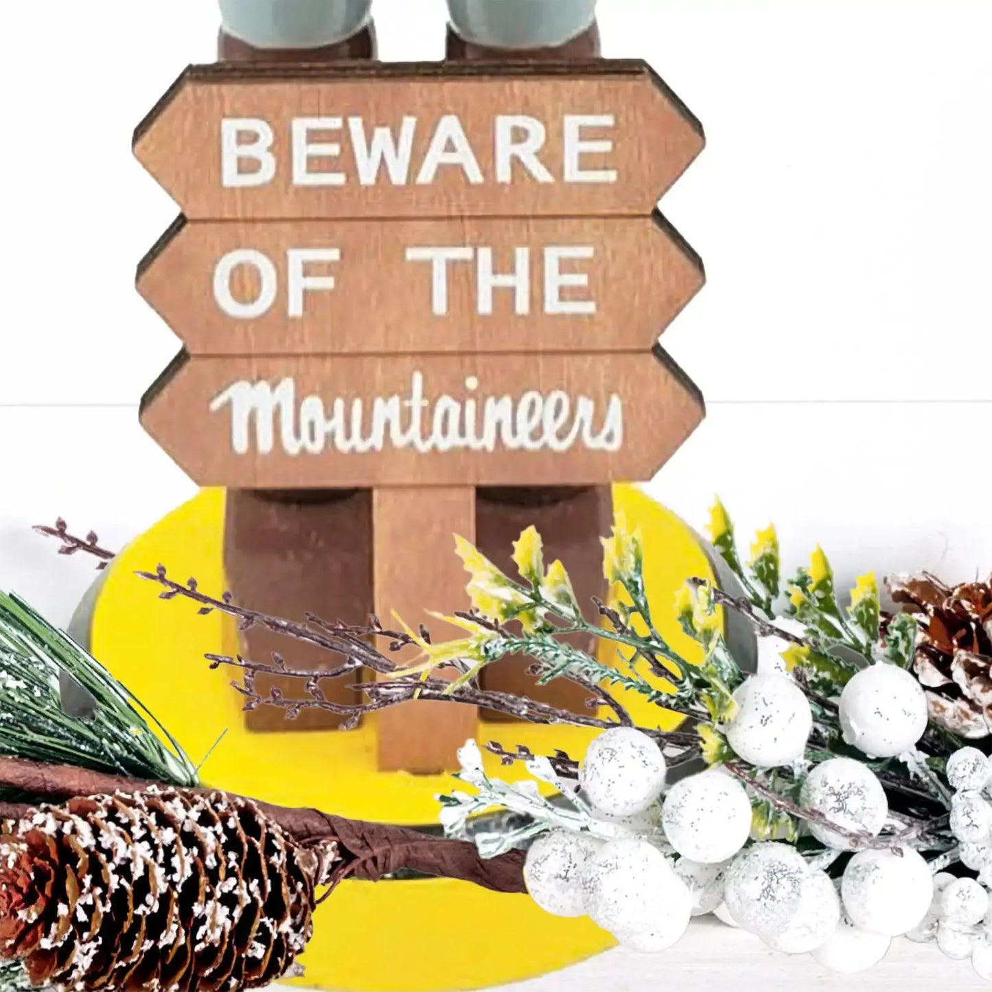 12" Appalachian State Beware of Mountaineers Nutcracker