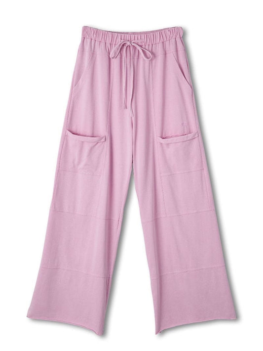 Pink Vintage Washed Pants (1)
