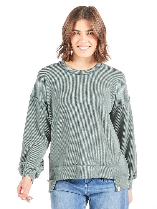 SS Amber Knit Top [Jade]
