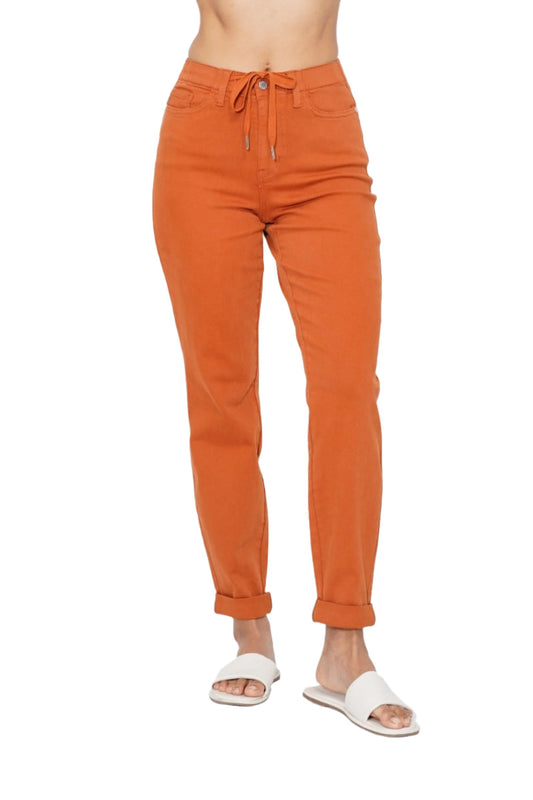 Burnt Orange HW Double Cuff Jogger REG