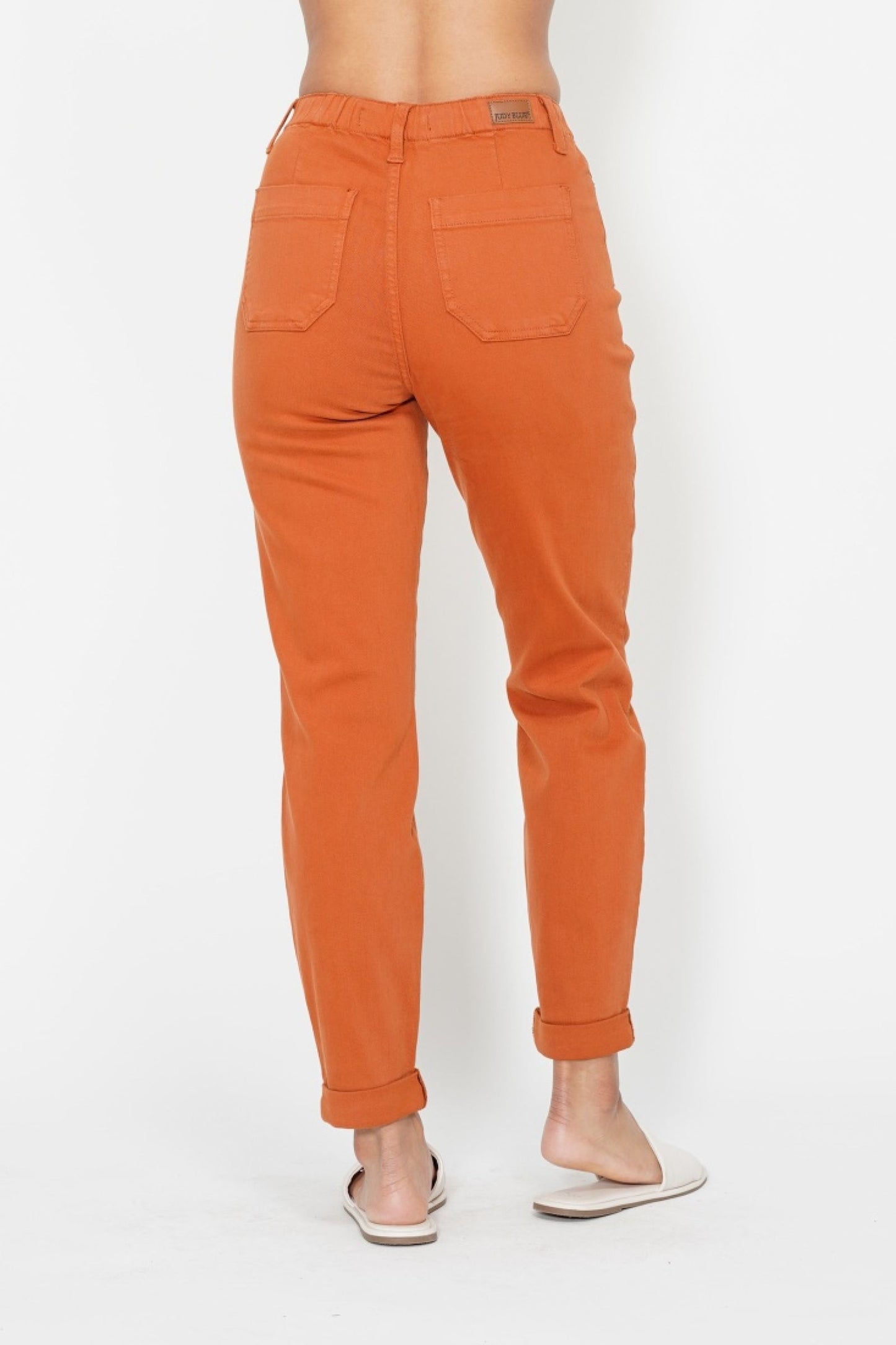 Burnt Orange HW Double Cuff Jogger REG