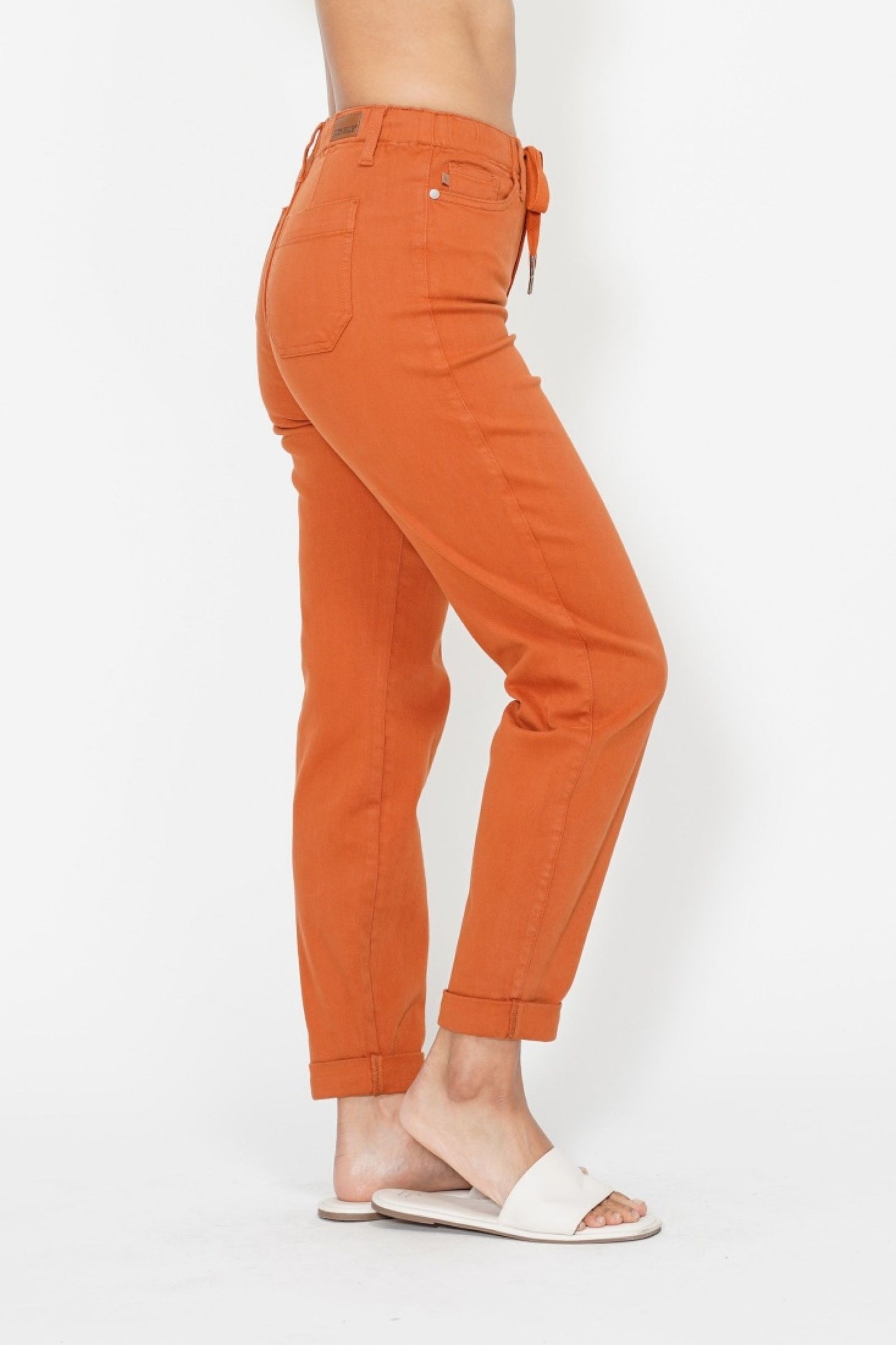 Burnt Orange HW Double Cuff Jogger REG